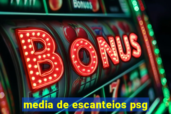 media de escanteios psg